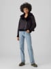 Vero Moda Kunstleren jas "Peggy" zwart