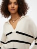 Vero Moda Pullover "Luna" in Creme/ Schwarz