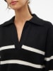 Vero Moda Sweter "Luna" w kolorze czarno-białym
