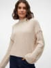 Vero Moda Sweter "New Cream" w kolorze beżowym