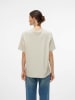 Vero Moda Koszulka "Ezra" w kolorze beżowym