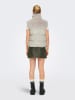ONLY Doorgestikte bodywarmer grijs