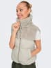ONLY Doorgestikte bodywarmer grijs