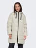 ONLY Wintermantel in Creme
