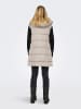 ONLY Doorgestikte bodywarmer grijs