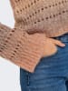 ONLY Pullover in Hellbraun/ Rosa