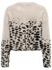 ONLY Sweter w kolorze kremowo-czarnym