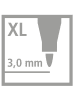 STABILO 2er-Set: Dicke-Filzstifte "STABILO Trio Jumbo" - 2 x 12 Stück