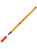 STABILO 2-delige set: fineliners "STABILO Point 88" rood - 2x 3 stuks
