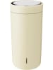 Stelton Kubek termiczny ''To Go Click'' w kolorze kremowym - 400 ml