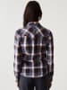 LTB Blouse antraciet/blauw/rood