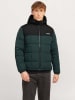 Jack & Jones Winterjas zwart/donkergroen