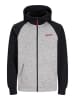 Jack & Jones Sweatvest zwart/grijs