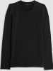 COTONELLA Longsleeve in Schwarz