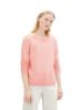Tom Tailor Sweatshirt lichtroze