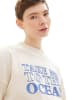 Tom Tailor Sweatshirt in Creme