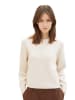Tom Tailor Pullover in Creme