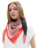 Tom Tailor Doek lichtrood/zwart/wit