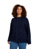 Tom Tailor Sweatjacke in Dunkelblau