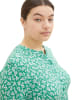 Tom Tailor Jurk groen/wit