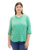 Tom Tailor Longsleeve groen/wit