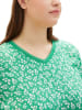 Tom Tailor Longsleeve groen/wit