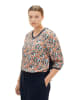 Tom Tailor Longsleeve in Bunt/ Schwarz