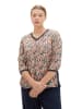 Tom Tailor Longsleeve in Bunt/ Schwarz