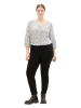 Tom Tailor Blouse grijs/wit