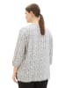 Tom Tailor Blouse grijs/wit
