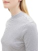 Tom Tailor Shirt wit/zwart