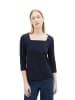 Tom Tailor Shirt in Dunkelblau