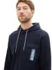 Tom Tailor Sweatvest donkerblauw