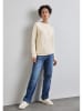Street One Pullover in Creme
