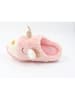 Confly Hausschuhe in Rosa/ Creme
