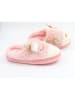 Confly Hausschuhe in Rosa/ Creme