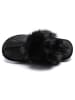 Confly Pantoffels zwart