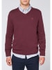 Polo Sylt Pulllover in Bordeaux