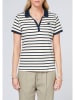 Polo Sylt Poloshirt wit/donkerblauw