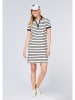 Polo Sylt Polokleid in Weiß/ Schwarz