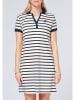 Polo Sylt Polokleid in Weiß/ Schwarz