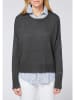 Polo Sylt Wollpullover in Anthrazit