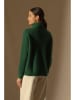 Perfect Cashmere Kasjmieren coltrui "Senge" groen