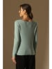 Perfect Cashmere Kasjmier trui "Megan" mintgroen