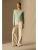 Perfect Cashmere Kaschmir-Pullover "Leslie" in Grün