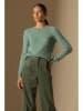 Perfect Cashmere Kaschmir-Pullover "Wilma" in Grün