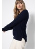 Perfect Cashmere Kaszmirowy sweter "Sasha" w kolorze granatowym