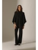 Perfect Cashmere Kaszmirowe ponczo w kolorze czarnym