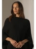 Perfect Cashmere Kasjmieren poncho "Georgia" zwart