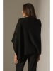 Perfect Cashmere Kasjmieren poncho zwart